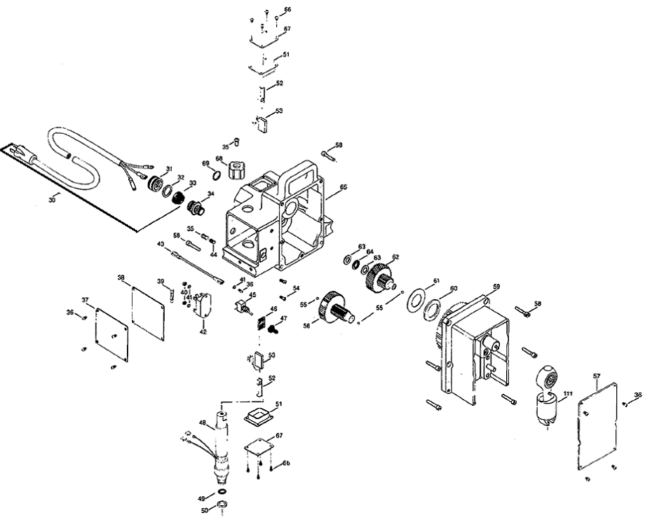 Elite E15 Gear Box